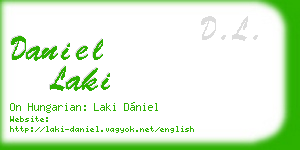 daniel laki business card